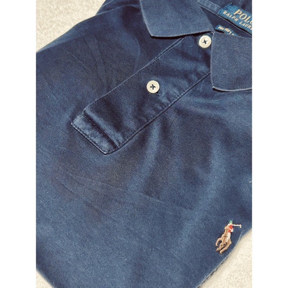 Polo Ralph Lauren Other - Polo Ralph Lauren Polo Shirt Men Size LT Pima Soft Touch Navy Flesh Pony